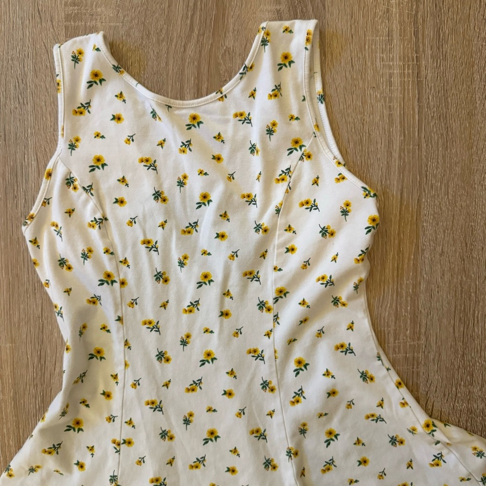 Adorable stretchy skater sundress